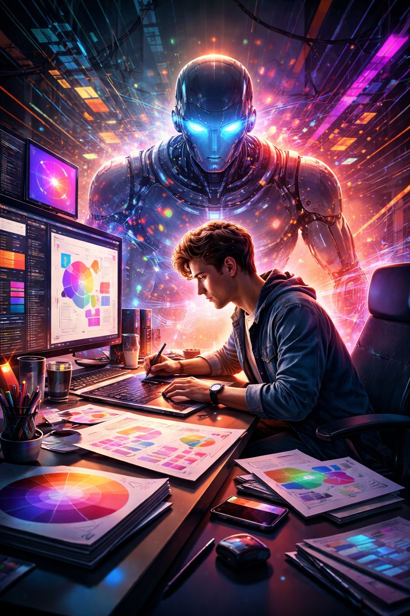 Read more about the article האם עיצוב גרפי או גרפיקה ממוחשבת זה מקצוע שעומד להיעלם בגלל AI ב2027? 