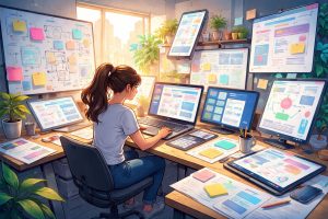 Read more about the article איך להשיג עבודה ראשונה ב-UX/UI אחרי הקורס: תיק שמביא ריאיונות ותהליך שמביא הצעות