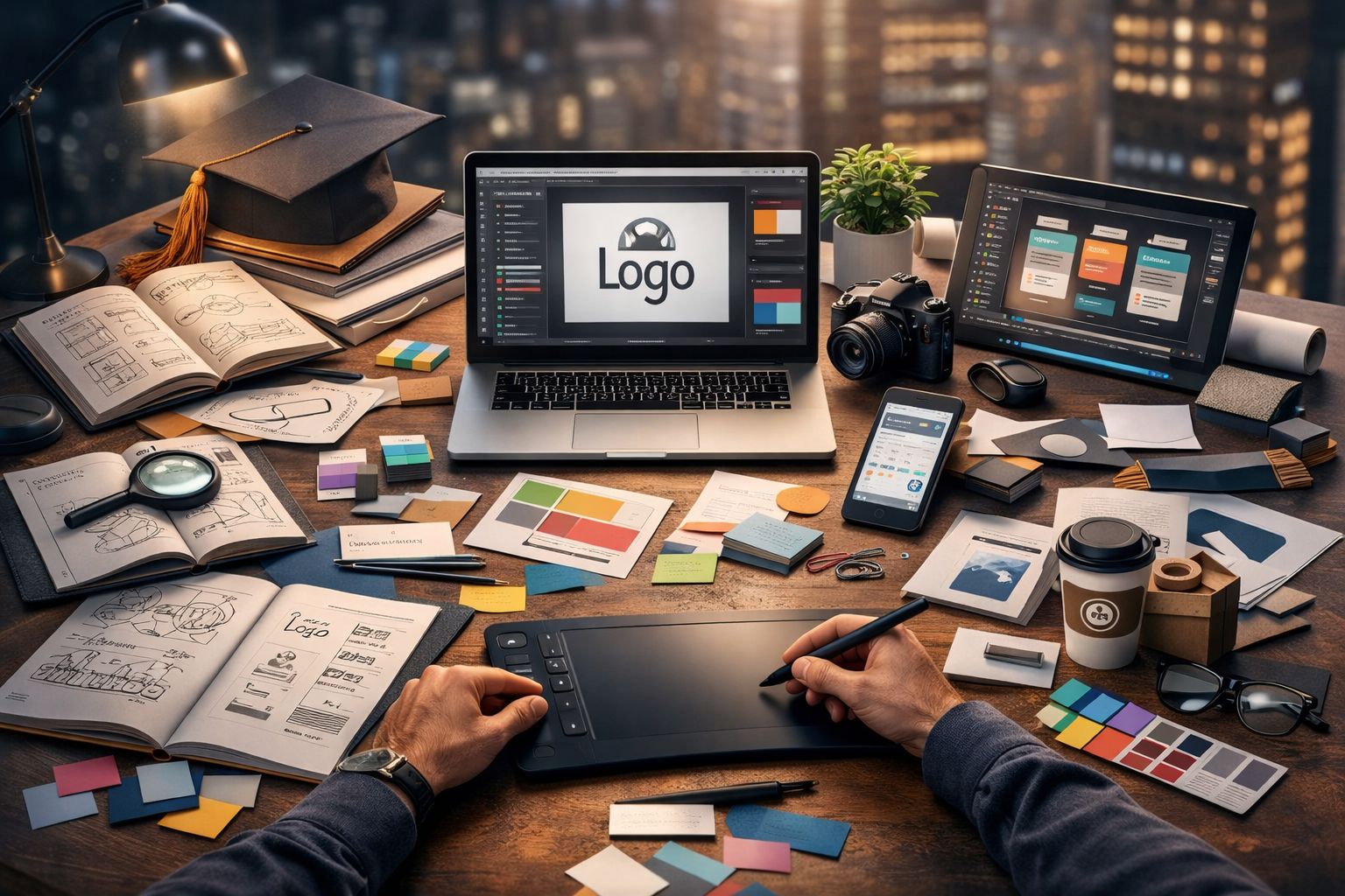 You are currently viewing מה עושים אחרי קורס תקשורת חזותית כדי למצוא עבודה: תוכנית פעולה שמביאה ראיונות